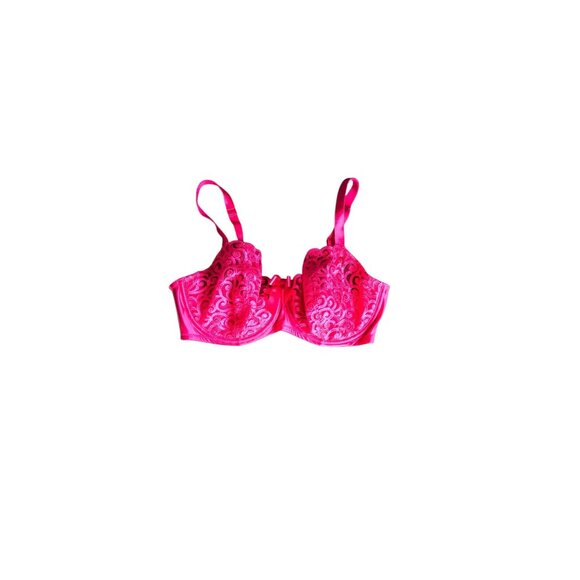 Victoria’s Secret Pink Lace Underwire 34DD Bra - Picture 1 of 6